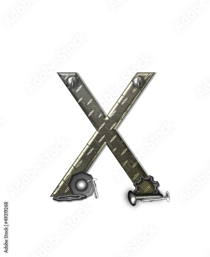 Illustration: Alphabet Metal Shop X Alphabet Metal Shop X