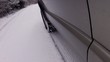 Video: Mit Allrad auf schneebedeckter Strasse unterwegs Mit Allrad auf schneebedeckter Strasse unterwegs