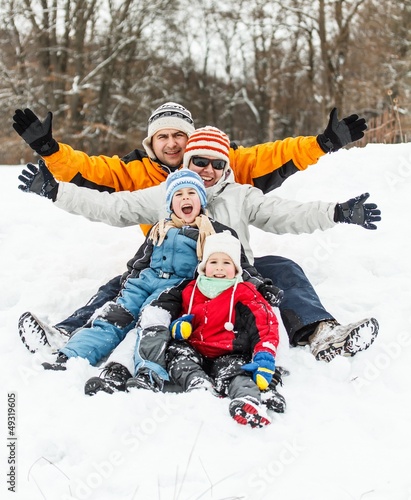 Photo: Happy family Happy family