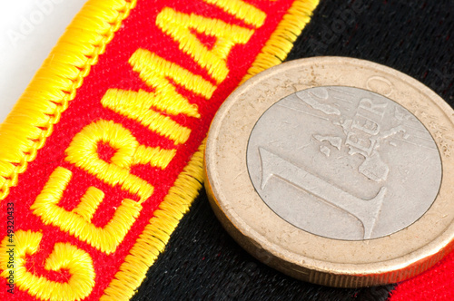 Photo: the german euro the german euro