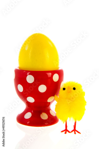 Photo: Yellow easter egg Yellow easter egg