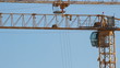 Lifting construction crane. construction site 