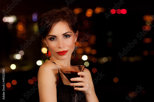Photo: Woman on the party Woman on the party