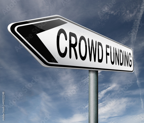 Illustration: crowd funding crowd funding