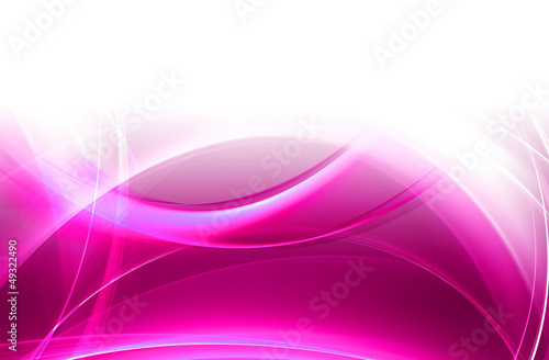 Illustration: Abstract gentle pink waves Abstract gentle pink waves