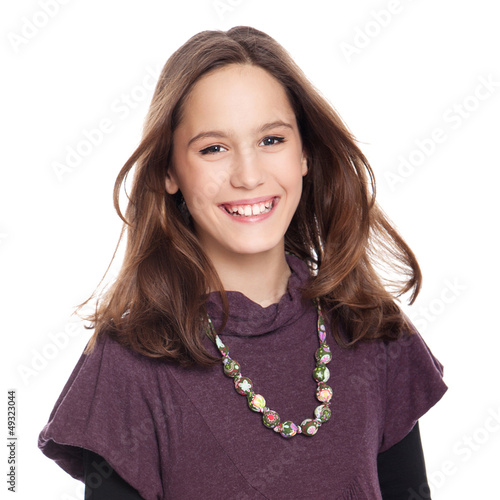 Photo: Teenage girl. Teenage girl.