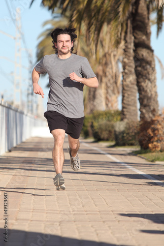 Photo: Man running Man running