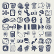 Vector: 49 hand drawing doodle icon set 49 hand drawing doodle icon set