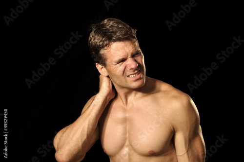 Photo: Neck pain Neck pain
