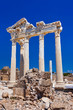 Old ruins in Side, Turkey