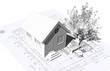Illustration: house model house model