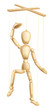Wooden puppet