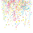 Vektor: confetti confetti