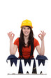 Tradeswoman thankful for modern technology