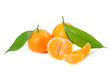 Tangerine isolated
