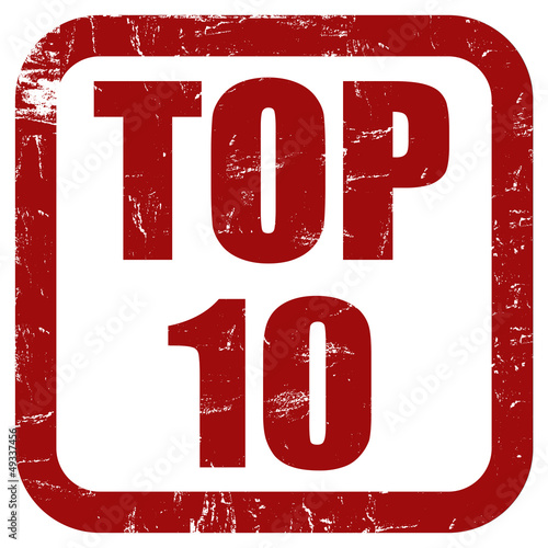 Illustration: Grunge Stempel rot TOP 10 Grunge Stempel rot TOP 10