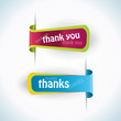 Thank you label