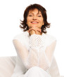 Confident happy senior adult