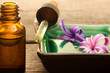 hyacinth essential oil with dropper and small bottle