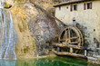 View of the ancient mill of croda