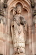 Photo: Stone sculpture of priest Stone sculpture of priest