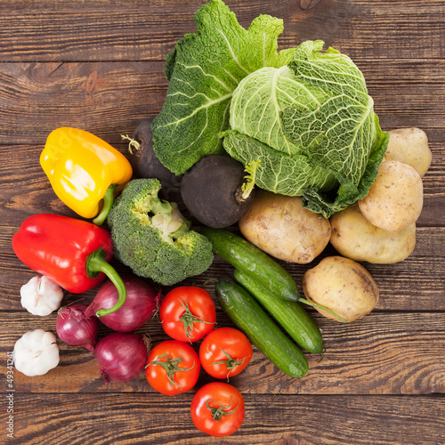 Photo: Vegetables assortment Vegetables assortment