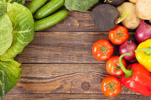 Photo: Vegetables assortment Vegetables assortment
