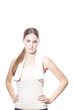 Photo: woman towel fitness woman towel fitness