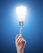 energy saving lightbulb