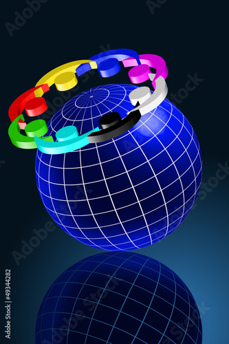 Vector: Gemeinschaft global Gemeinschaft global