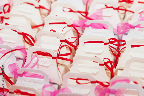 Photo: Colorful baptism favors Colorful baptism favors