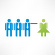 Discrimination icon