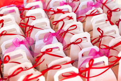 Photo: Colorful baptism favors Colorful baptism favors