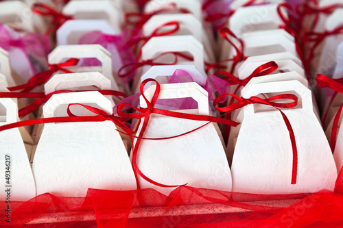 Photo: Colorful baptism favors Colorful baptism favors