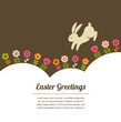 Vektor: Easter vintage style greeting card Easter vintage style greeting card