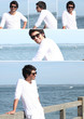Man relaxing at the pier
