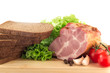 Meat and bread