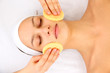 Young woman in spa salon