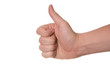 a photo of hand - thub up
