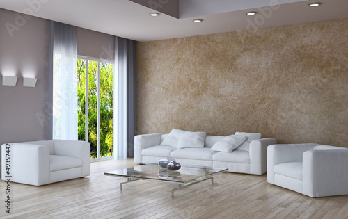 Illustration: Living room Living room