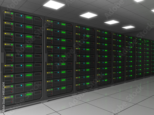 Illustration: server room server room