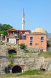 Amphitheatre And Minaret In Durres, Albania