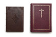 Old book and bible