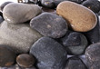 Black stones