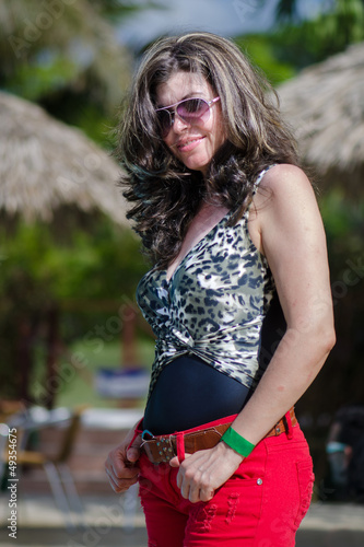 Photo: Middle Age Latin Woman Middle Age Latin Woman