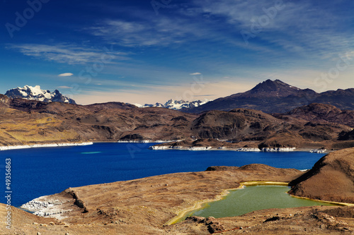 Photo: Sarmiento lake, Torres del Paine National Park, Patagonia, Chile Sarmiento lake, Torres del Paine National Park, Patagonia, Chile