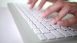 Video: fingers typing on a keyboard fingers typing on a keyboard