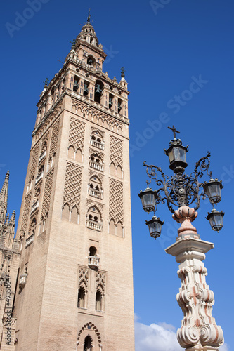 Photo: La Giralda Cathedral Tower in Seville La Giralda Cathedral Tower in Seville