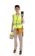 Handyman or painter ready for work