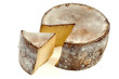 Tomme de Savoie coupée